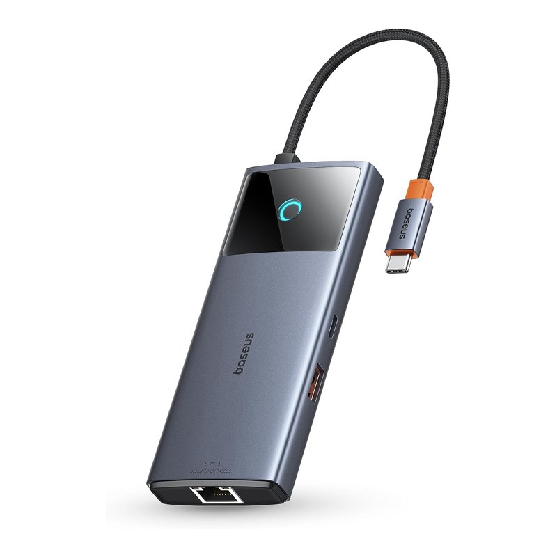 Baseus 6 en 1, hub USB-C