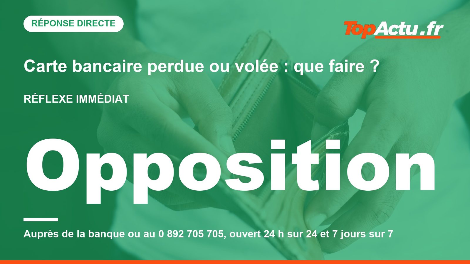 Carte bancaire perdue ou volée : que faire ? : Opposition, image à la une