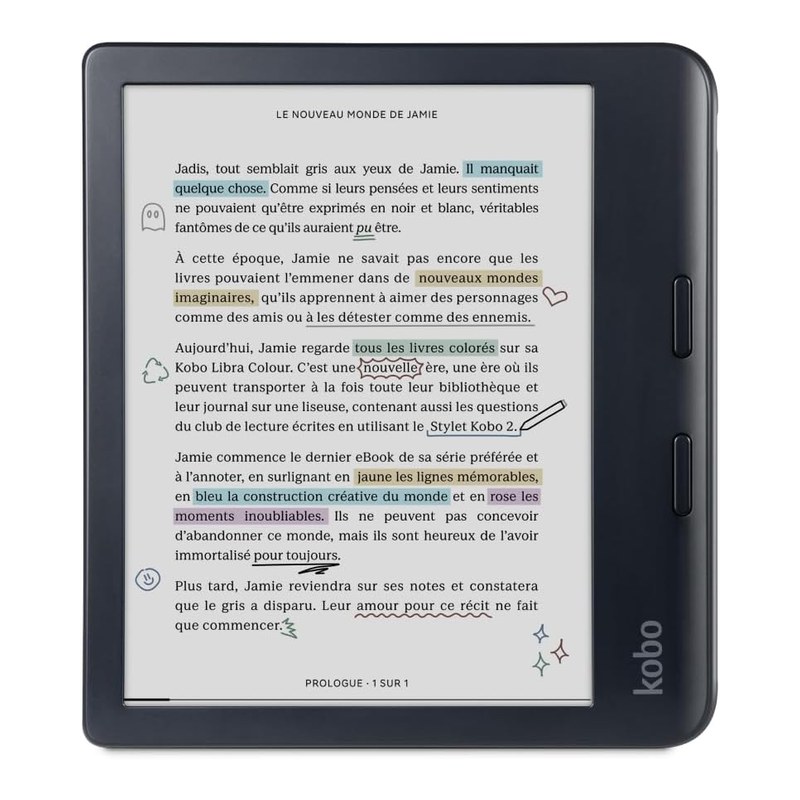 Kobo Libra Colour, liseuse