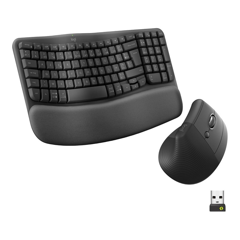 Logitech Wave Keys et Lift, clavier et souris sans fil