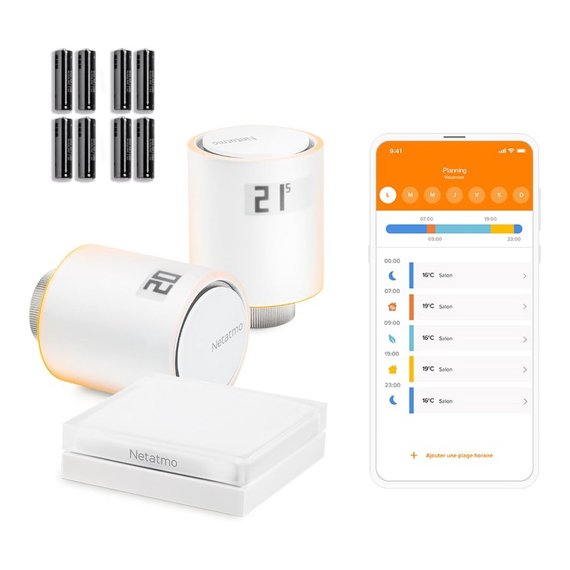 Netatmo Starter Pack, thermostat connecté
