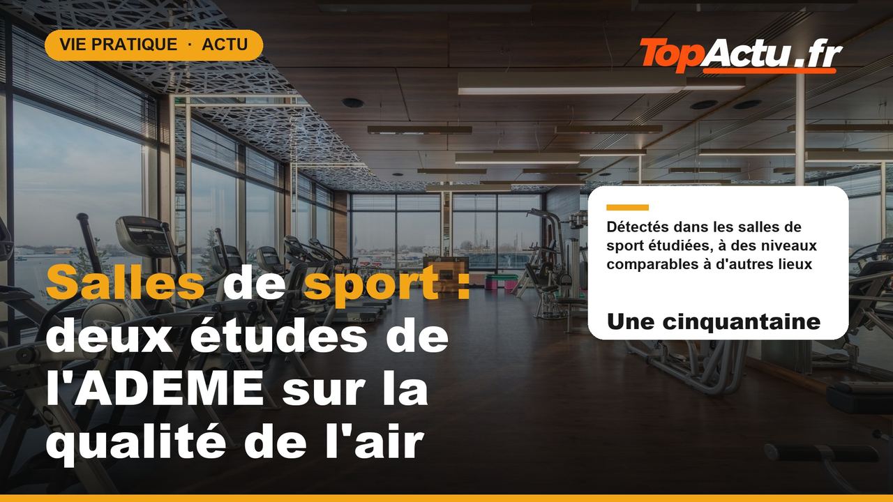 Salles de sport : deux études de l'ADEME sur la qualité de l'air : Une cinquantaine, image à la une