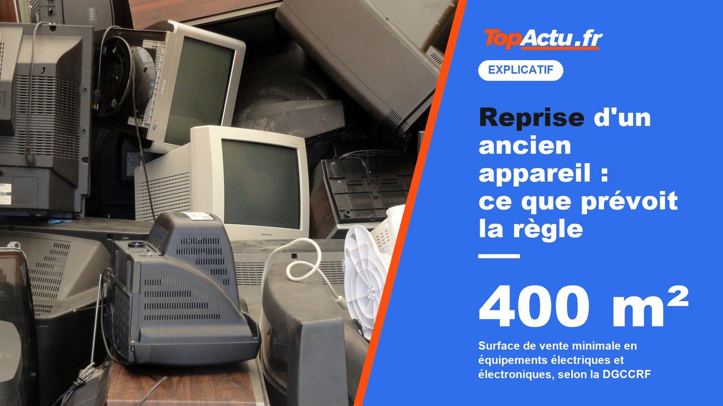 Reprise d'un ancien appareil : ce que prévoit la règle : 400 m², image à la une