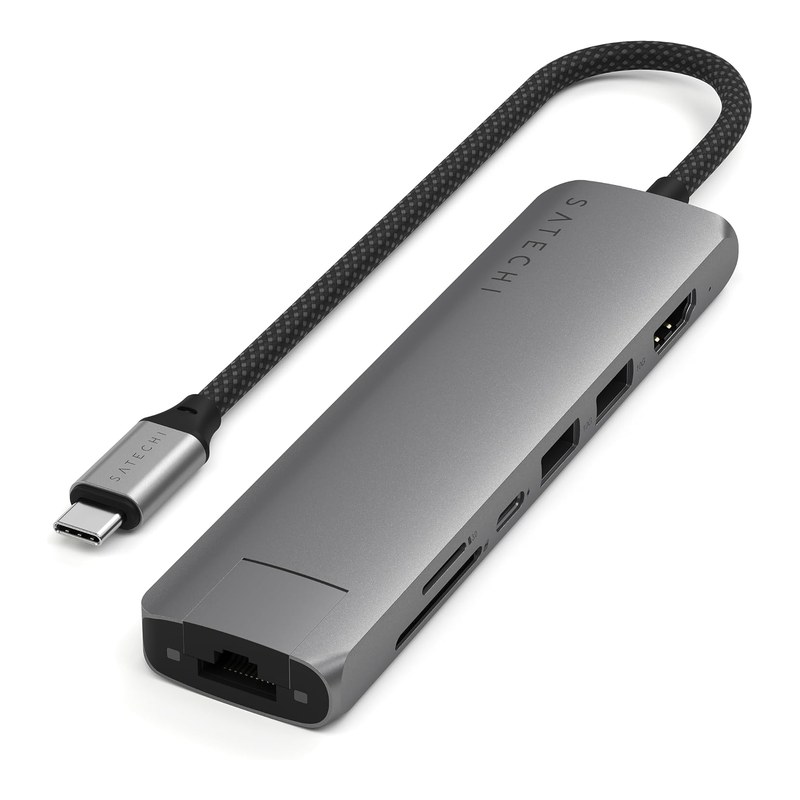 Satechi 7 en 1 Slim Plus, hub USB-C
