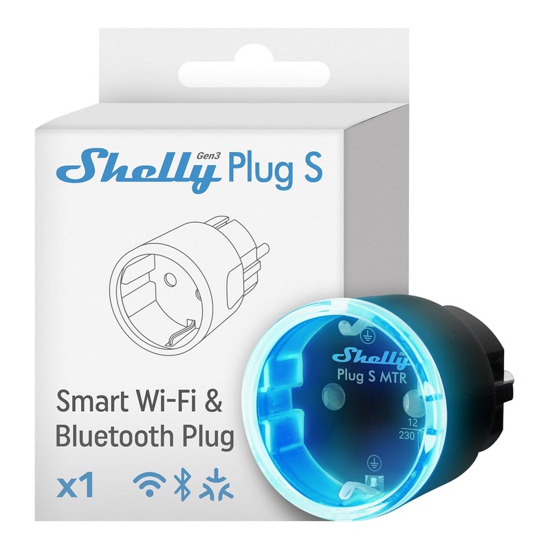 Shelly Plug S Gen3, prise connectée