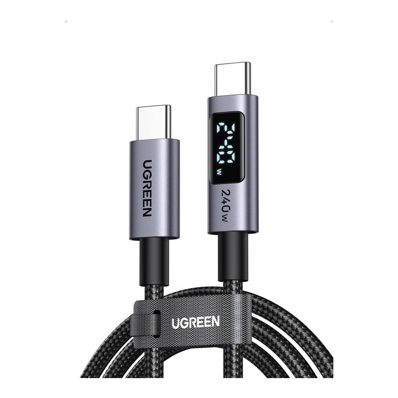 UGREEN 240 W avec écran LCD, câble USB-C 240 W